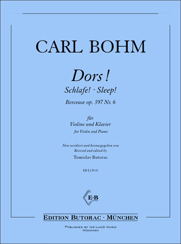 Cover - Carl Bohm, Dors! Berceuse op. 397 No. 6